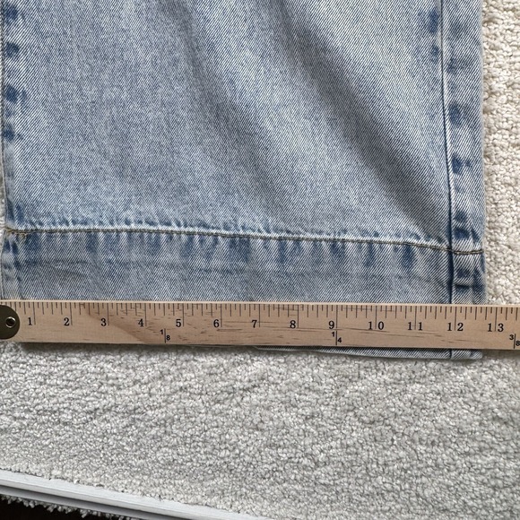 Habitual Jeans Women's 8/29 Blue Light Wash Wide Leg High Rise Denim Baggy New - Picture 8 of 10